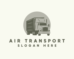 Logistic Freight Trucking logo design