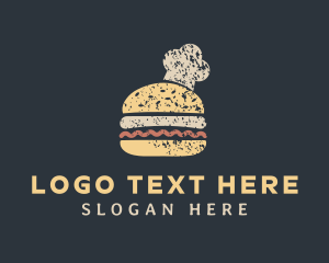 Hamburger - Chef Hat Hamburger logo design