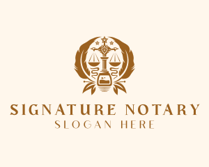 Legal Attorney Notary logo
