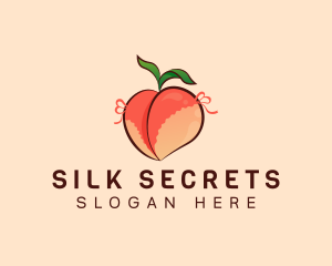 Sexy Lingerie Peach logo design