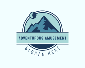 Mountain Adventure Hiking logo design