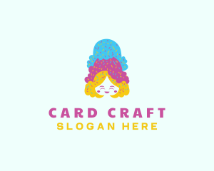 Ice Cream  Gelato Dessert logo design