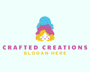 Ice Cream  Gelato Dessert logo design