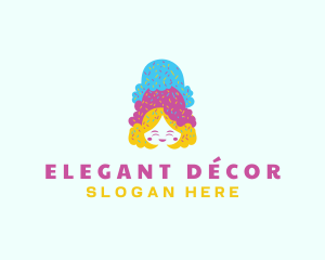 Ice Cream  Gelato Dessert logo design