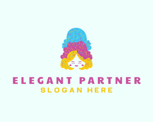 Ice Cream  Gelato Dessert logo design