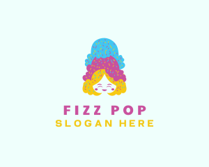 Ice Cream  Gelato Dessert logo design