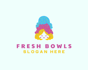 Ice Cream  Gelato Dessert logo design