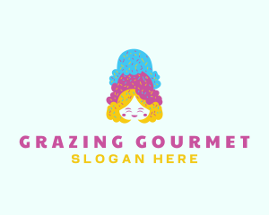 Ice Cream  Gelato Dessert logo design