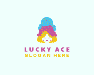 Ice Cream  Gelato Dessert logo design