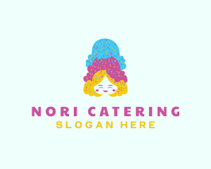 Ice Cream  Gelato Dessert logo design