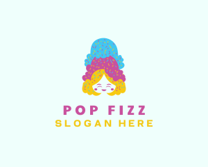 Ice Cream  Gelato Dessert logo design