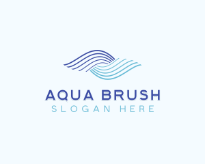 Water Technology Wave logo design