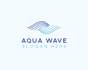 Water Technology Wave logo design