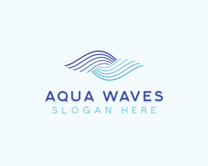 Water Technology Wave logo design