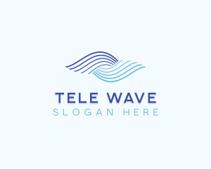 Water Technology Wave logo design