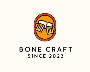 Craft Beer Pub Liquor logo design