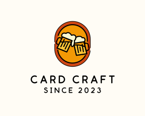 Craft Beer Pub Liquor logo design