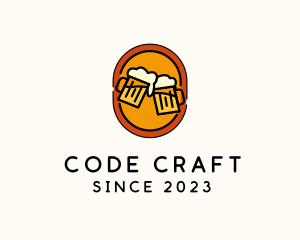 Craft Beer Pub Liquor logo design