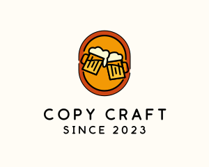 Craft Beer Pub Liquor logo design