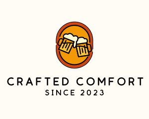 Craft Beer Pub Liquor logo design