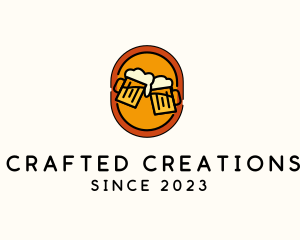 Craft Beer Pub Liquor logo design