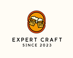 Craft Beer Pub Liquor logo design