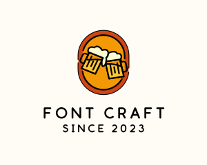 Craft Beer Pub Liquor logo design