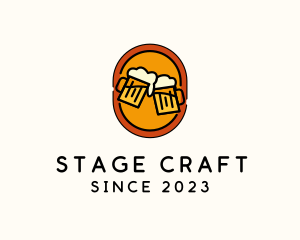 Craft Beer Pub Liquor logo design