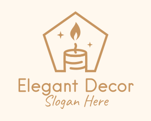 Flame Decor Candle logo