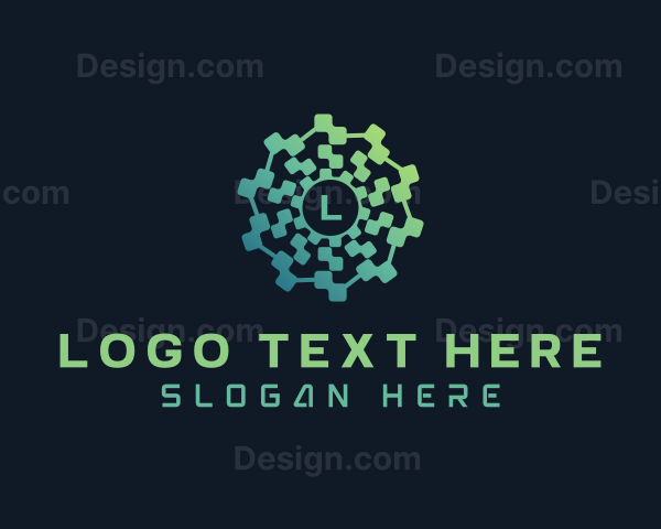 Tech Software Developer Logo