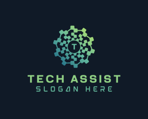 Tech Software Developer logo design