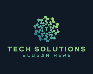 Tech Software Developer logo design