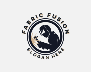 Industrial Welder Fabrication logo design