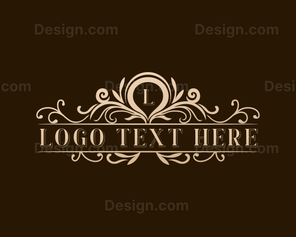 Stylish Floral Garden Logo