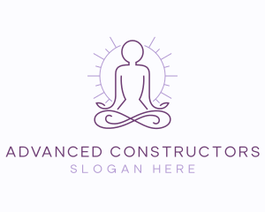 Meditate Yoga Spa logo design