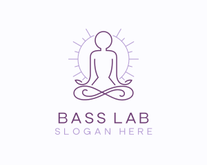 Meditate Yoga Spa logo design