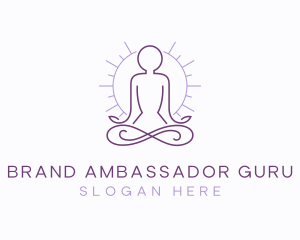 Meditate Yoga Spa logo design