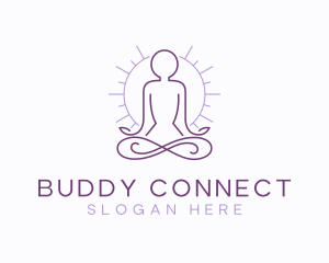 Meditate Yoga Spa logo design