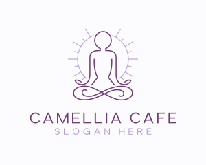 Meditate Yoga Spa logo design