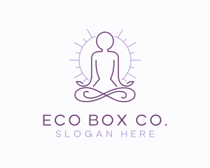 Meditate Yoga Spa logo design