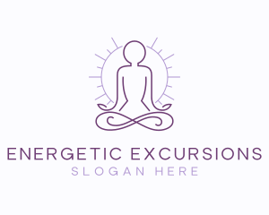 Meditate Yoga Spa logo design