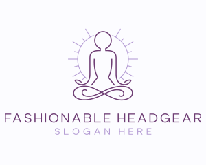 Meditate Yoga Spa logo design