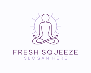 Meditate Yoga Spa logo design