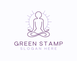 Meditate Yoga Spa logo design