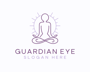 Meditate Yoga Spa logo design