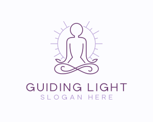 Meditate Yoga Spa logo design