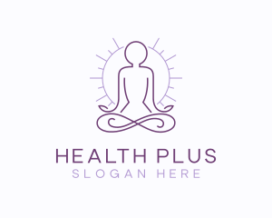 Meditate Yoga Spa logo design