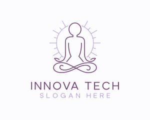 Meditate Yoga Spa logo design