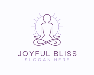 Meditate Yoga Spa logo design