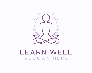 Meditate Yoga Spa logo design